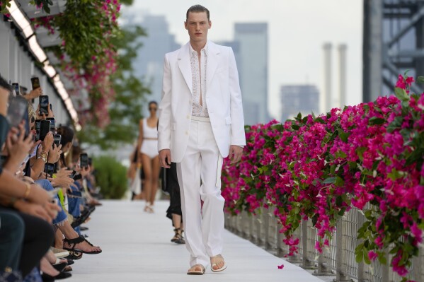 Michael Kors pays tribute to late mother with waterfront runway